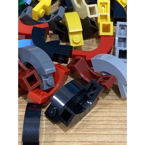 亞斯 A240 二手樂高零件 6005 LEGO 1/4圓弧磚 各色 1X3