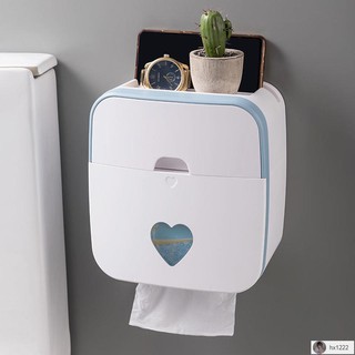 ❤️【超推薦】❤️衛生紙盒衛生間紙巾廁紙置物架廁所家用免打孔創意防水抽紙卷紙盒