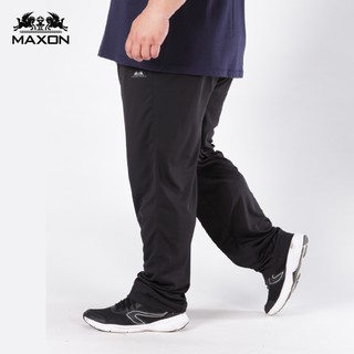 加大尺碼黑色排汗涼感鬆緊腰運動褲 2XL~6XL 彈性 運動 長褲 便宜