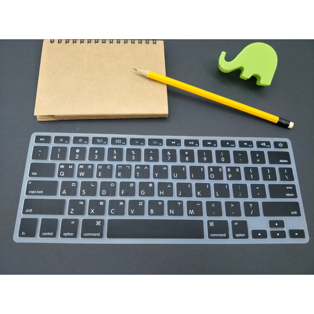 矽膠 韓文 Apple MacBook pro A1278 A1286 A1502 黑色 鍵盤膜 防塵膜 保護膜
