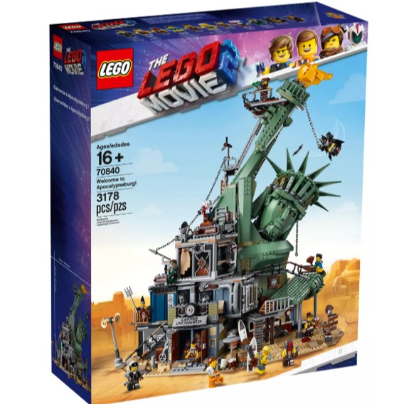 【紅磚屋】樂高 LEGO 70840 樂高玩電影2系列 歡迎來到末日小鎮 &lt;現貨不用等&gt;
