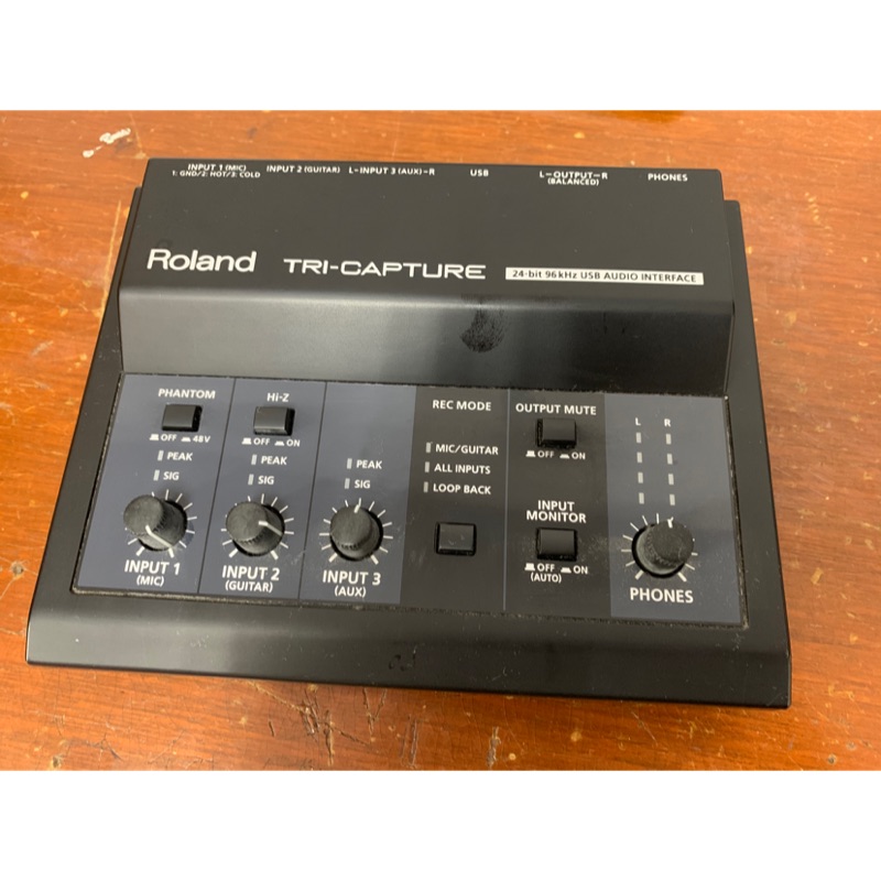 Roland tri-capture UA-33 錄音介面 9成新