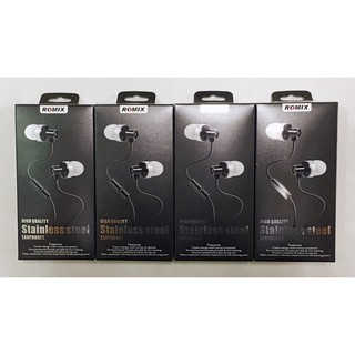 ROMIX SUPER BASS 金屬感耳機-A400