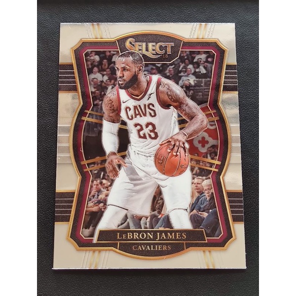 金屬卡 詹皇 2017-18 Panini Select LEBRON JAMES #122