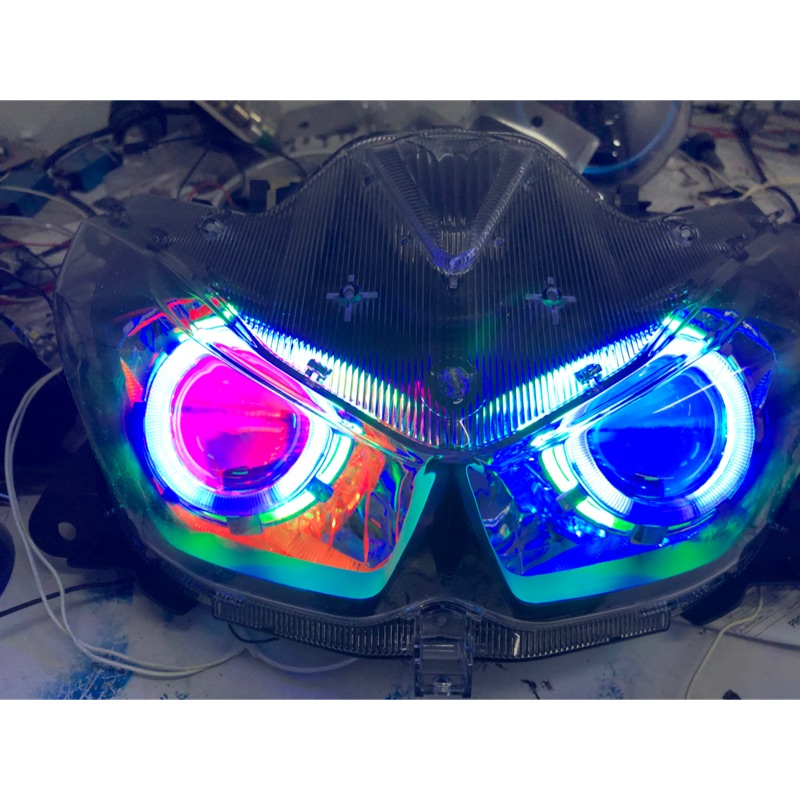 Force 魚眼燈具組 含線組 光圈 hid 7500