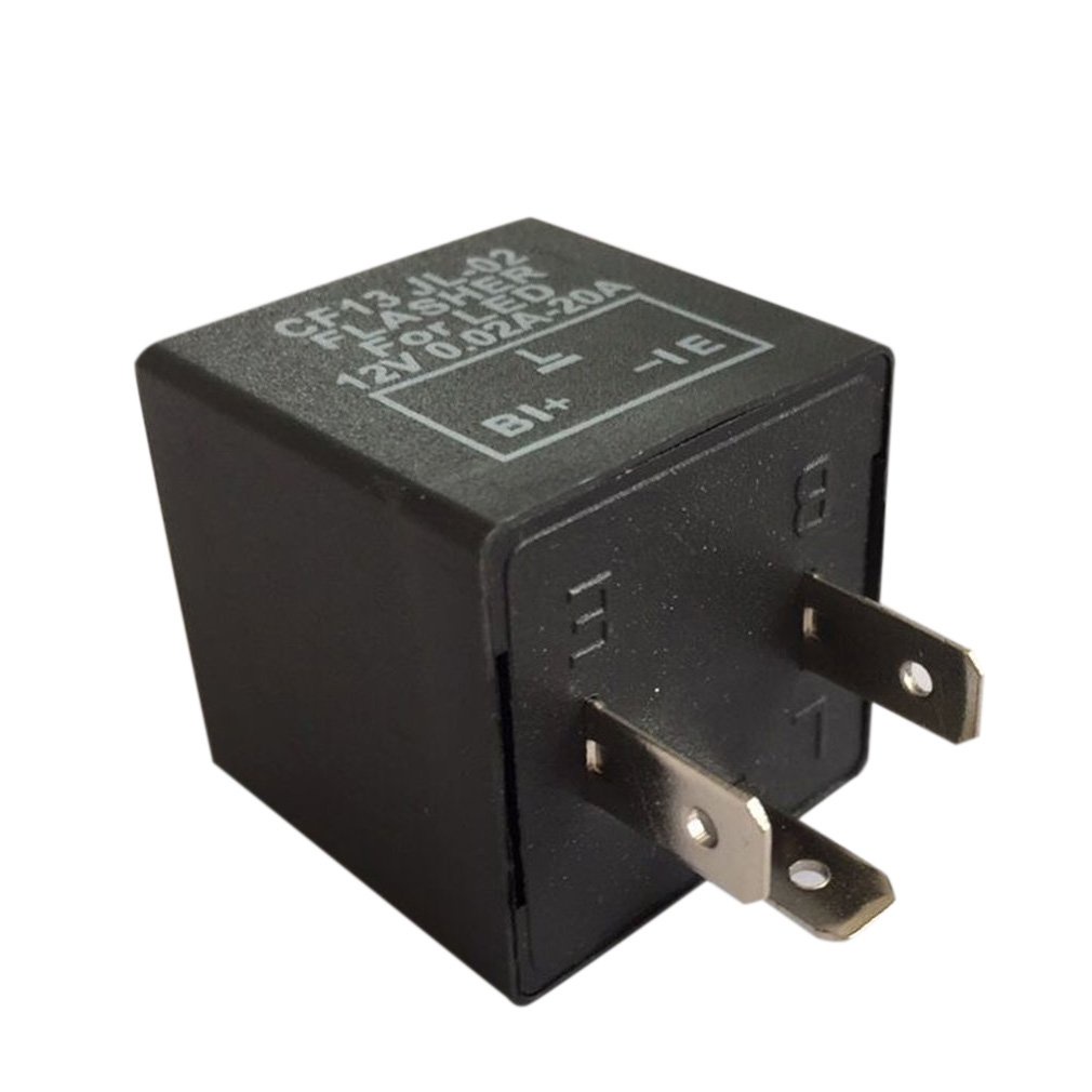 12V 3-PIN 電子 LED 信號燈閃光繼電器用於汽車轉向信號燈