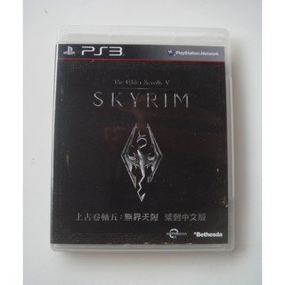 PS3 上古卷軸 5 英文版 中文版：無界天際 Skyrim