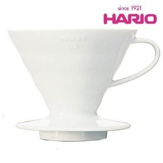 Hario V60 白色 陶瓷圓錐濾杯(1~4杯用)VDC-02W VDC02W