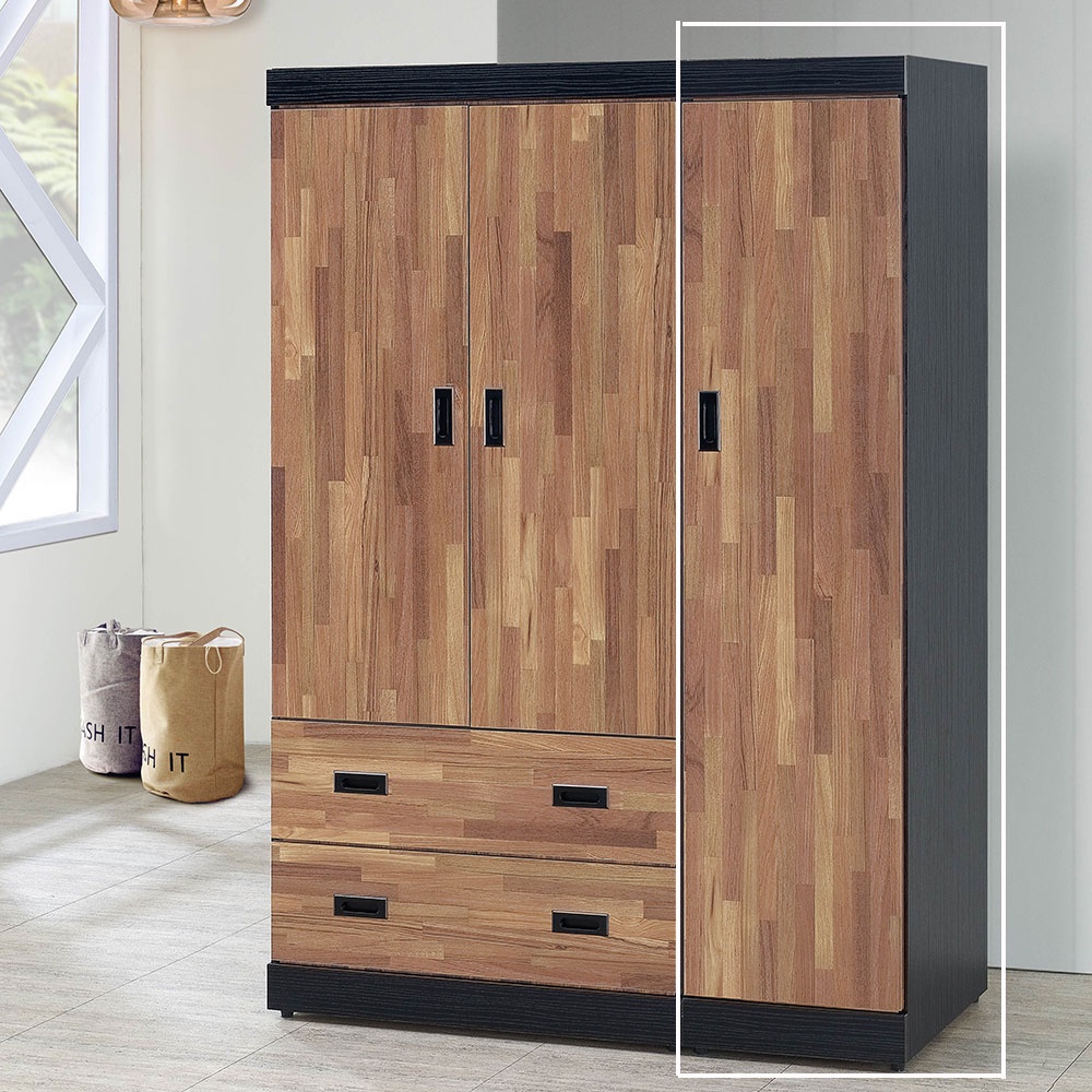 obis 衣櫃 儲衣櫃 積層木1.3尺單門衣櫥