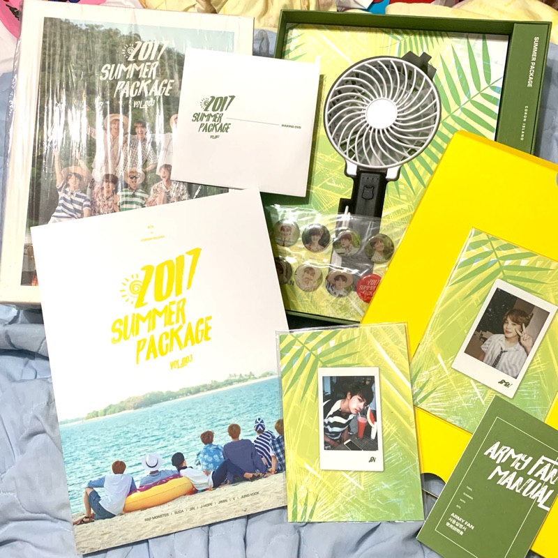 絕版bts 防彈少年團官方17 夏日寫真summer Package 整組 蝦皮購物