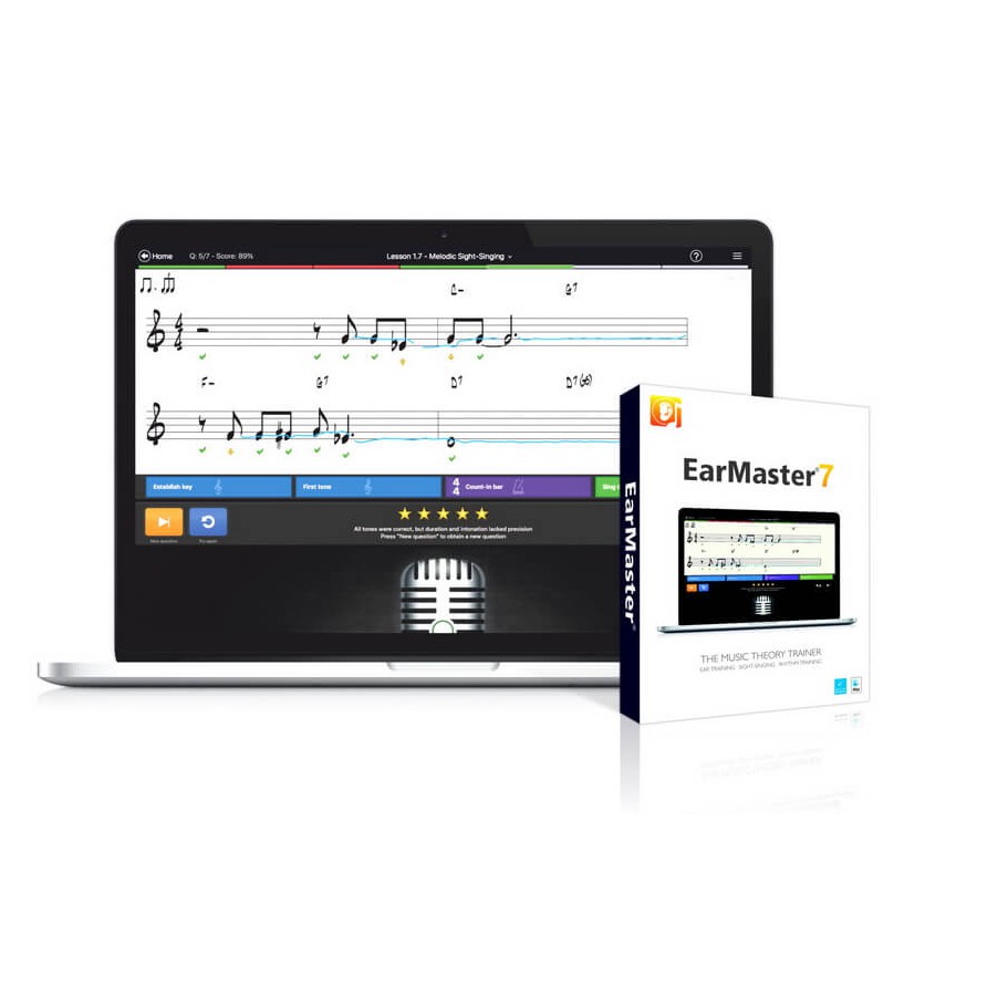 EarＭaster Pro 7 練耳大師，音樂聆聽訓練軟體正版代購