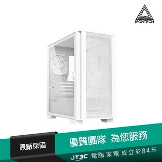 MONTECH 君主 Air 100 LITE 【M-ATX】/顯卡長33/CPU高16.1/玻璃透側機殼《白》