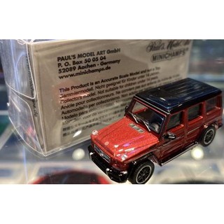 MINICHAMPS Mercedes-AMG G65 G-Class 2015 紅色 1/87