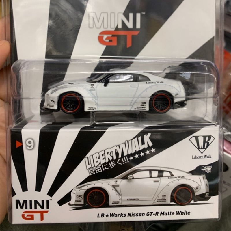 =天星王號=MINI GT 1/64 #9 NISSAN 美版GT-R (R35) LIBERTY WALK LB