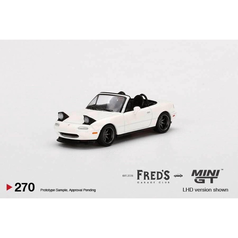 1/64 MINI GT 270 Mazda MX-5 Miata Fred's Garage 特仕版 台灣限定版 現貨