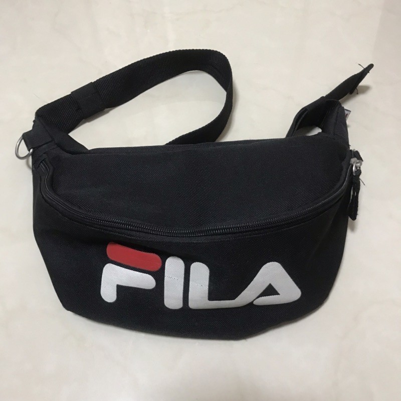 Fila logo腰包 側背包(正版)
