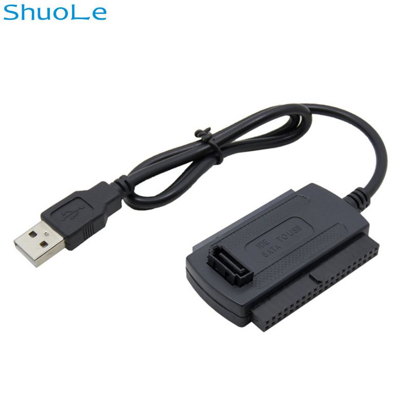 易驅線IDE轉USB SATA轉USB並口串口硬碟轉USB 帶電源光驅轉