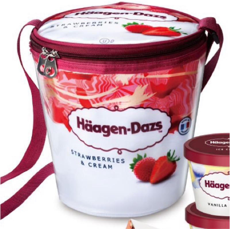 #哈根達斯 #HäagenDazs  #冰淇淋杯造型保冷袋