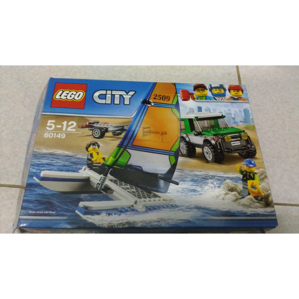 樂高 Lego City 60149  越野車、帆船 (指定下單)