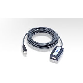 【鼎立資訊 】ATEN USB A公A母5米2.0版(UE250) USB延長線 動態延長線材