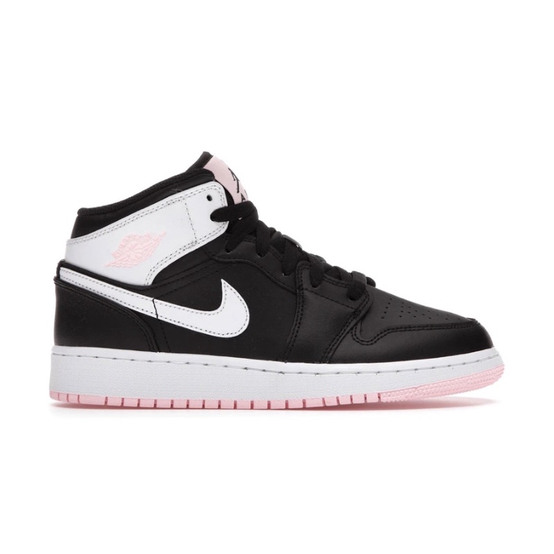 Jordan 1 Mid Arctic Pink Black (GS) 黑粉款