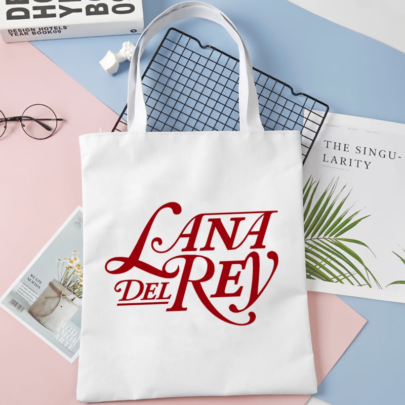 Lana Del Rey 購物袋棉 bolsas de tela 黃麻袋回收袋 bolsa 帆布袋黃麻袋 cabas n