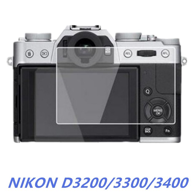 【附發票】NIKON 9H 鋼化玻璃D3200/3300/3400/3500/3600高透度免裁切