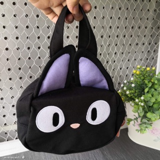 ♥︎MAYA日雜♥︎日本 宮崎駿 魔女宅急便 黑貓 吉吉造型 手提包 手提袋 便當袋