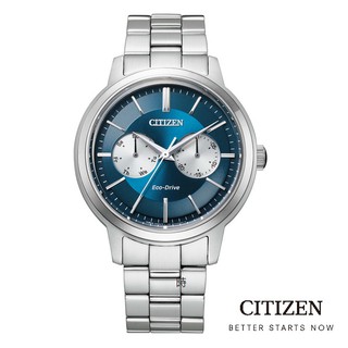 CITIZEN 星辰 光動能 BU4030-91L 手錶 藍/39.5mm