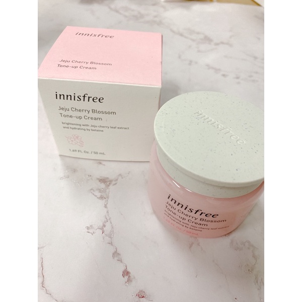 innisfree 濟州櫻花亮顏霜 50ml 素顏霜櫻花