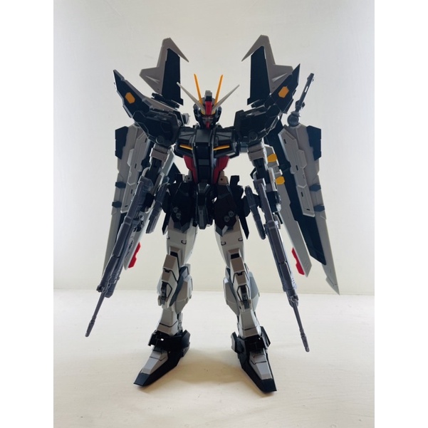 龍桃子 MG 1/100 絕版 漆黑攻擊鋼彈 殺肉 素組 完成品