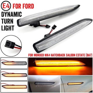 LED 側標誌燈轉向訊號燈 適用於福特 Mondeo Mk4 兩廂轎車莊園 (BA7) 2007-2015