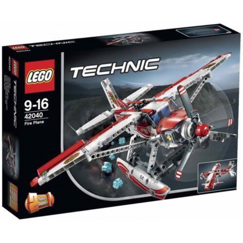 出清-LEGO樂高積木Technic LT42040 消防飛機 (現貨)