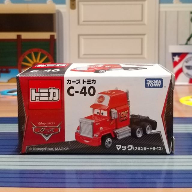 TOMICA 汽車總動員 C-40 麥大叔 拖車頭 麥坤Cars3