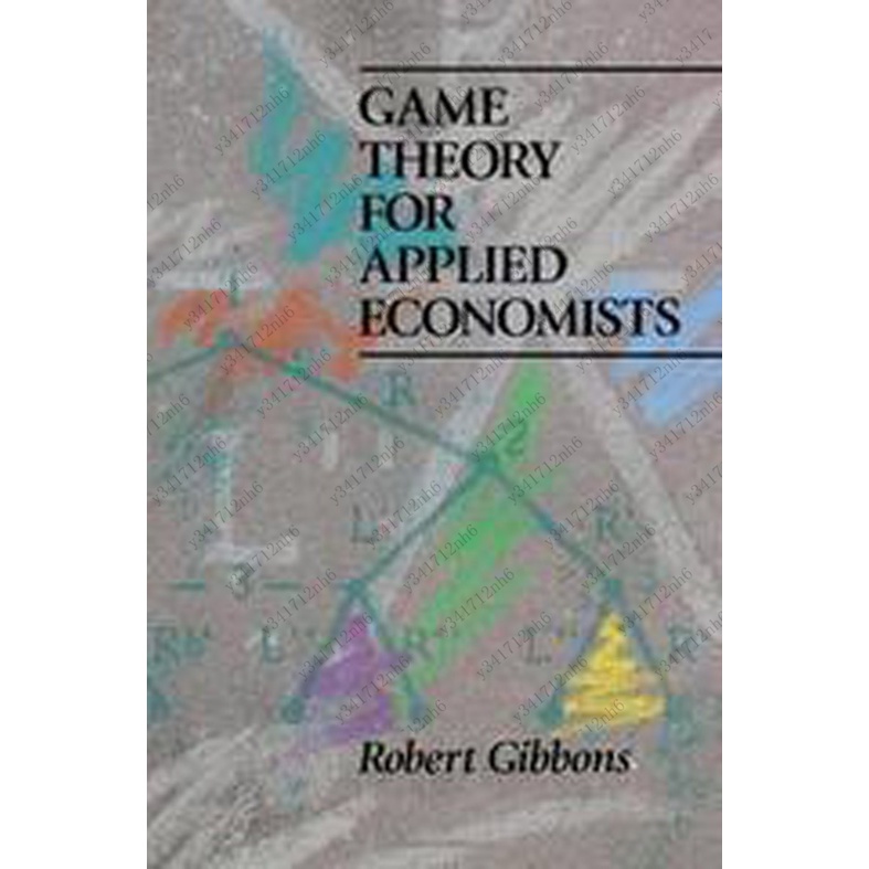  y341712nh6 Game Theory For Applied Economists 