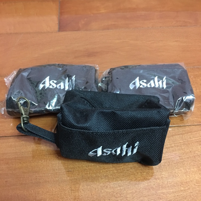 Asahi#朝日啤酒#紀念零錢包#帆布包
