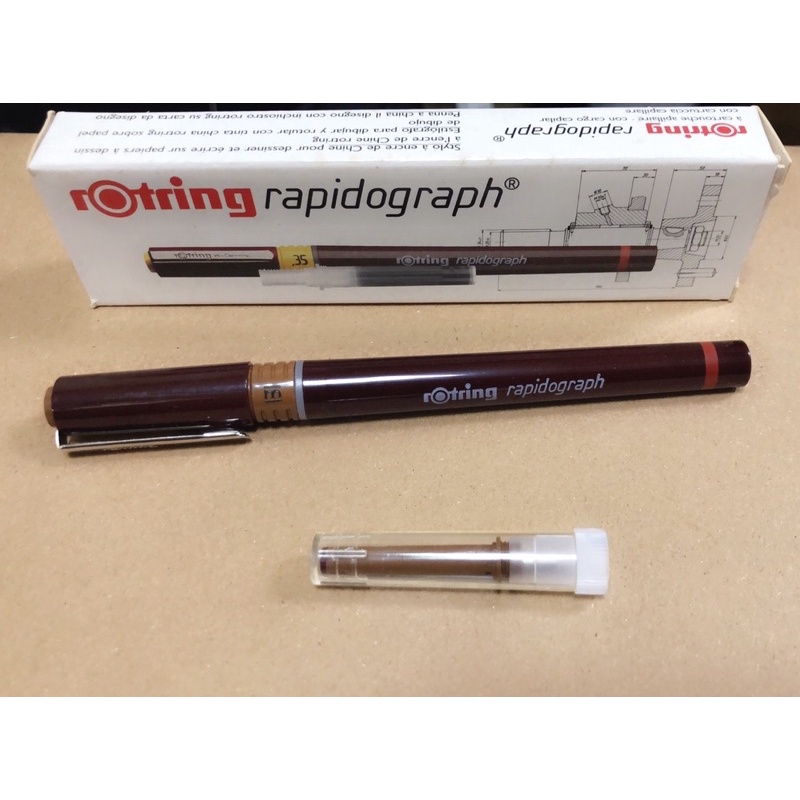 （快速出貨）德國洛登 ROTRING Rapidograph  0.3 0.5 針筆