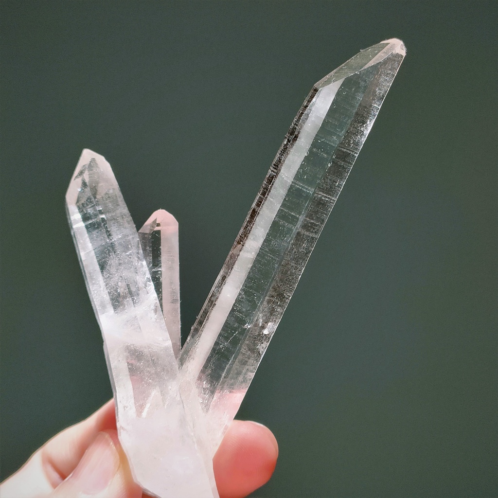 【永恆之光礦石】水晶魔法棒 激光柱 雷射激光柱 種子水晶 藍針 哥倫比亞水晶 (哥雷倫比亞水晶1號)
