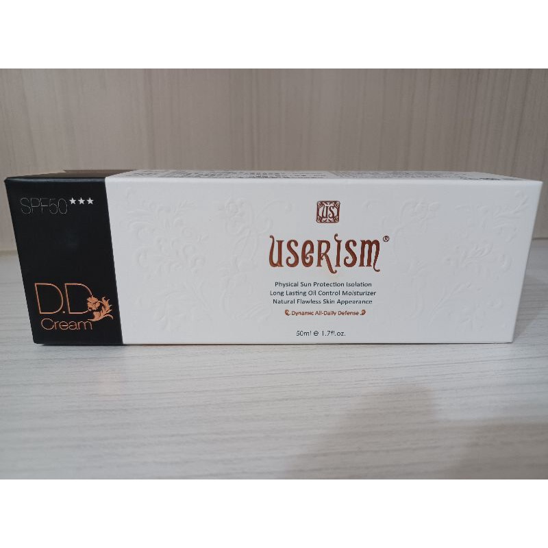 userism 物理防曬DD霜SPF50+★★★(#01 亮膚色) 50ml