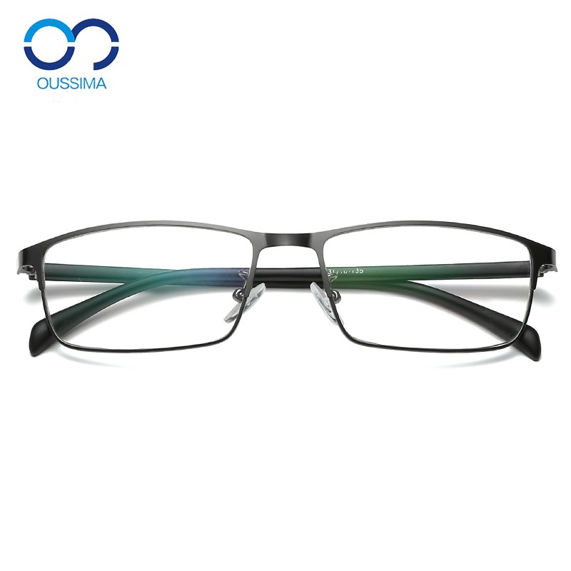 OUSSIMA歐斯邁1312近視眼鏡男鈦合金全框配眼鏡舒適有度數眼睛架女超輕眼鏡框
