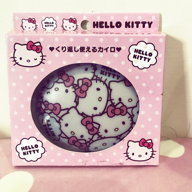 [全新日本正版]Hello Kitty 滿版圖案環保暖暖包
