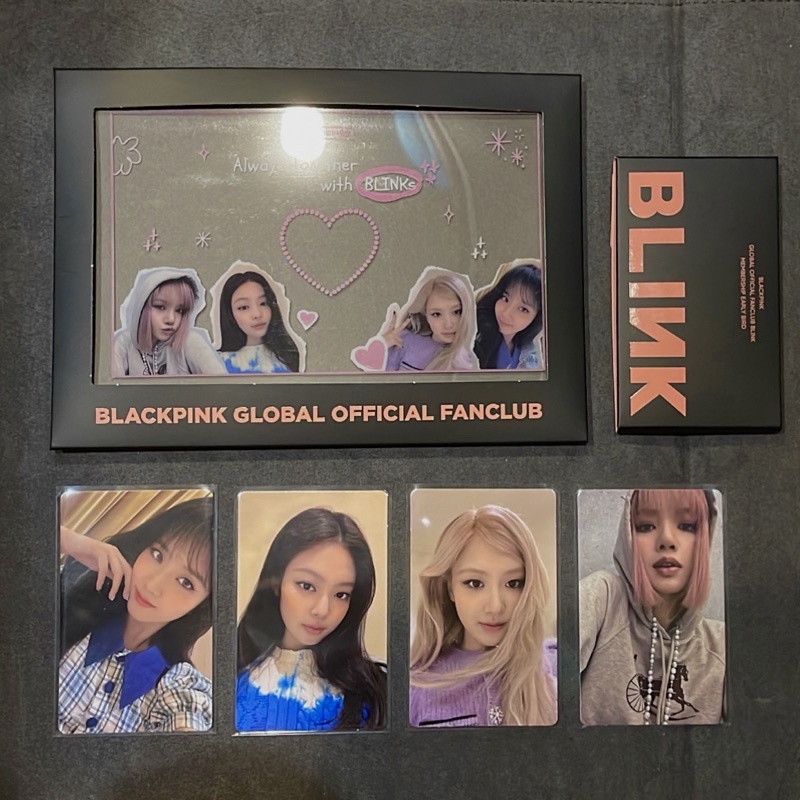 BLACKPINK 官方周邊 Weverse Early bird 早鳥 會員禮 小卡