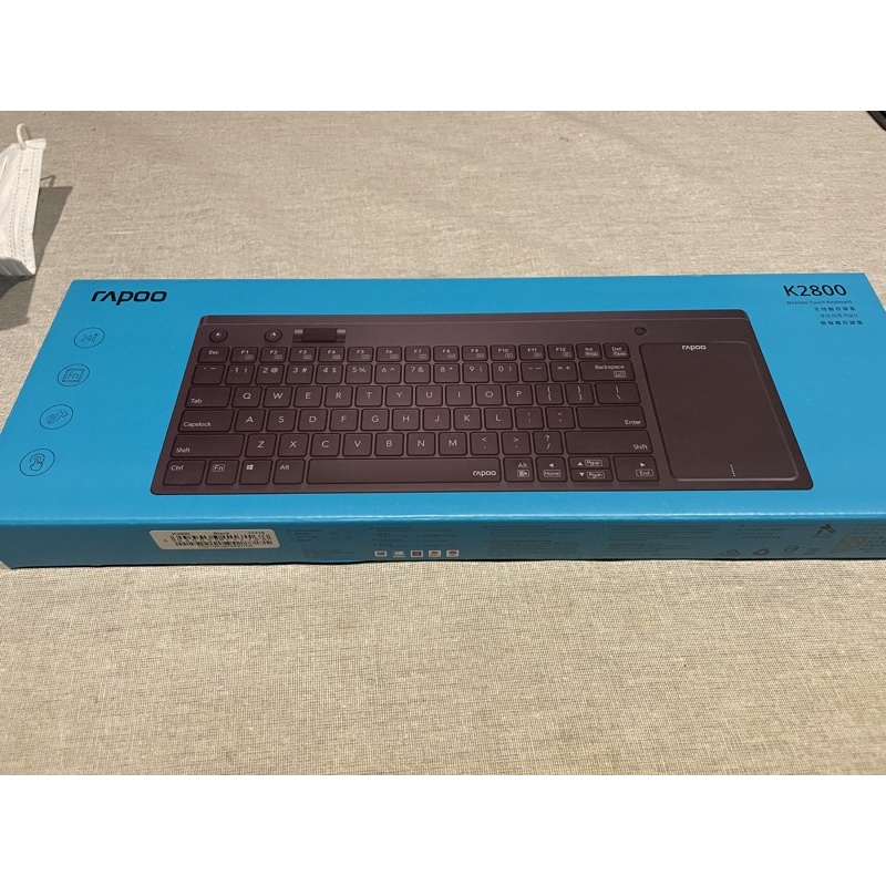 Rapoo 雷柏 k2800 無線觸控鍵盤 無線鍵盤 台灣公司貨