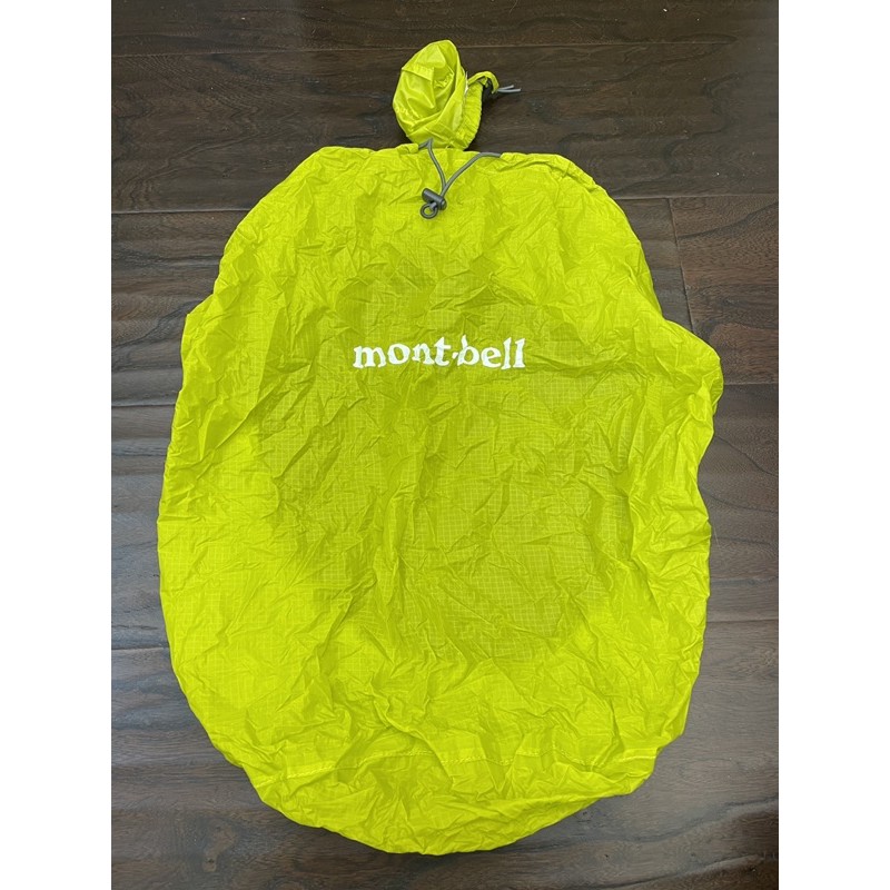 Mont Bell 背包雨套背包套15 l 螢光綠 蝦皮購物