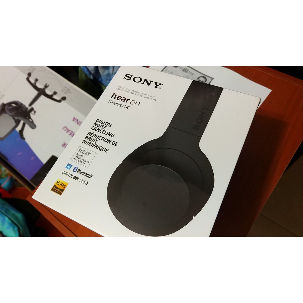 SONY 耳罩式耳機 MDR-100ABN 藍牙 無線  抗噪(BOSE QC35 QC25降噪耳機)