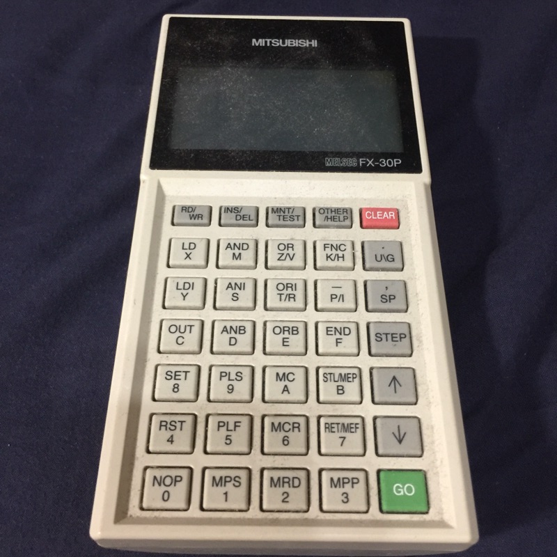 Plc可程式控制器新型plc書寫器fx 30p 可議價 不含線 蝦皮購物
