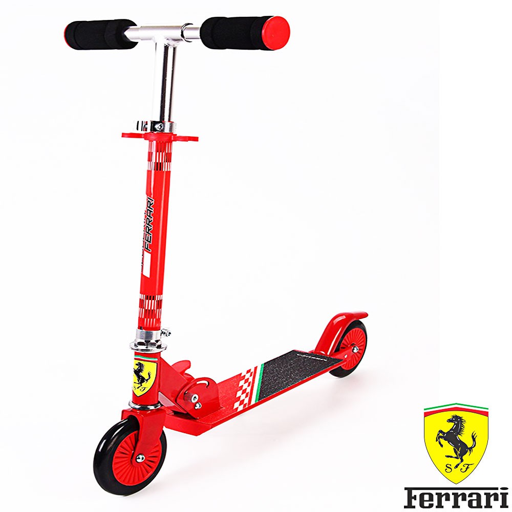 FERRARI。法拉利二輪折疊兒童滑板車