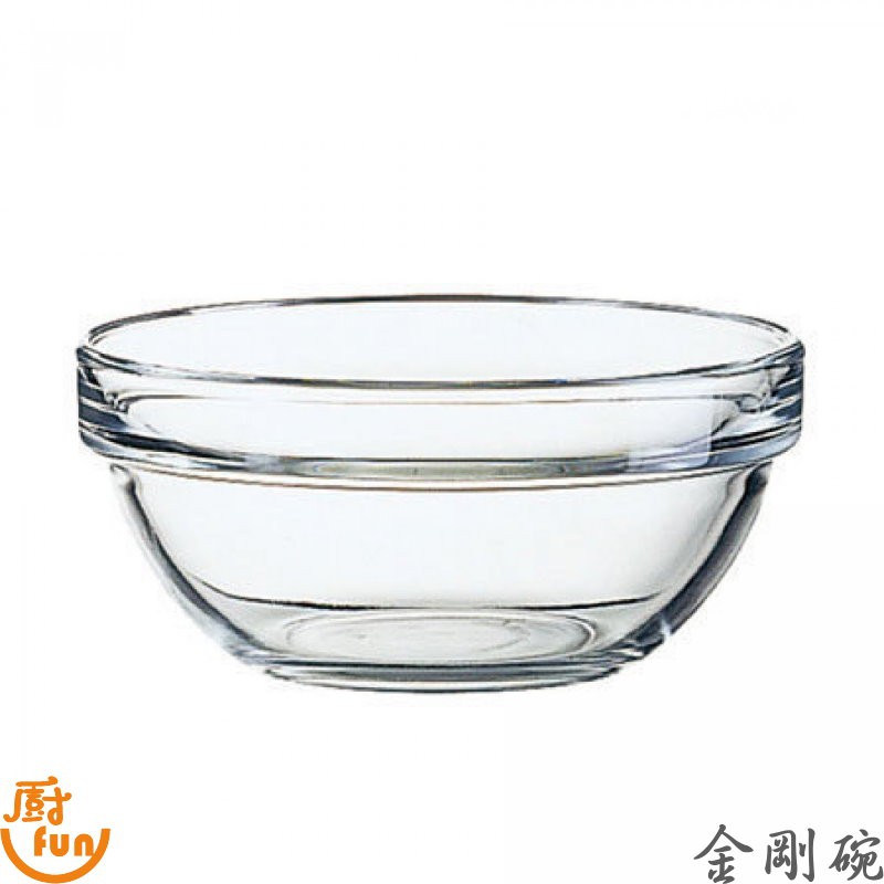 Luminarc 樂美雅金鋼碗 6cm-20cm 法國玻璃金剛碗 玻璃碗 調理碗 沙拉碗