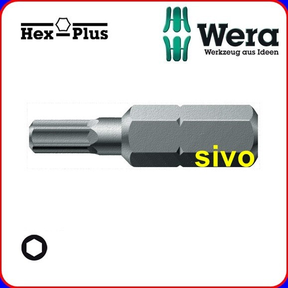 ☆SIVO電子商城☆德國Wera 840/1Z 六角起子頭 1/4"六角