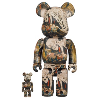 LAB003【⭒BE@RBRICK | 400%+100% 歌川國芳相馬之古內裏】